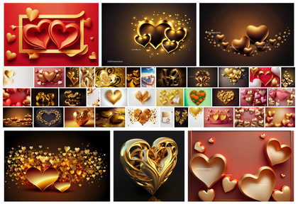 Golden Sentiments: Expressions from the Heart