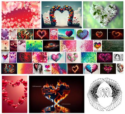 Colors of Affection Unveiling Diverse Love Designs