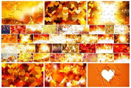 Diverse Shades of Passion Unveiling the Orange Heart Collection