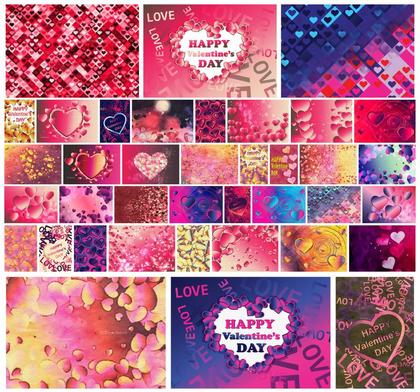 Elevate Your Designs with Heart-Pink Textures