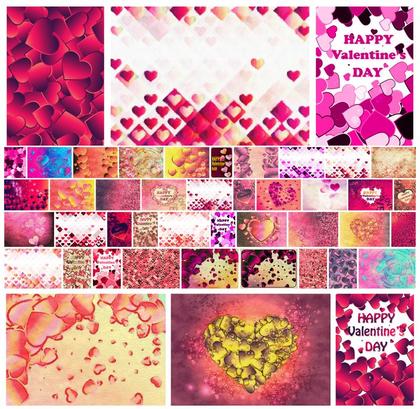 Dive into the Pink Spectrum Heart Textures Unveiled
