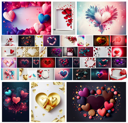 Expressions of Love: 41 Valentine’s Day Greeting Cards Featuring Gold, 3D, and Cute Bird Designs