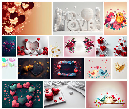Whimsical Valentines Day Greetings