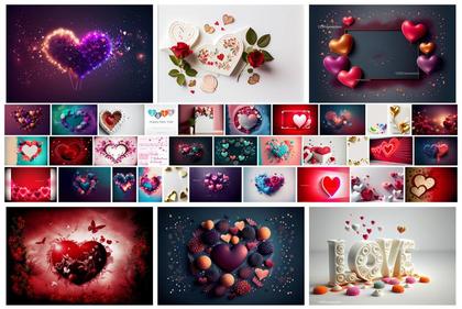 Radiant Valentines Greetings: Unveil 40 Heartfelt Designs