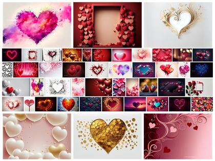 50 Beautiful Heart Designs for Valentines Day and More