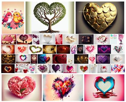 Gilded Hearts A Collection of 40+ Luxurious Valentines Day Designs