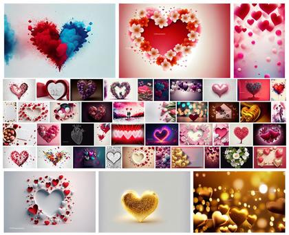 Whispers of Love 40+ Delightful Heart Designs for Your Valentines Creations