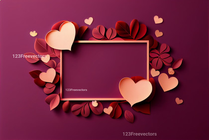 Valentines Holiday Background Greeting Card
