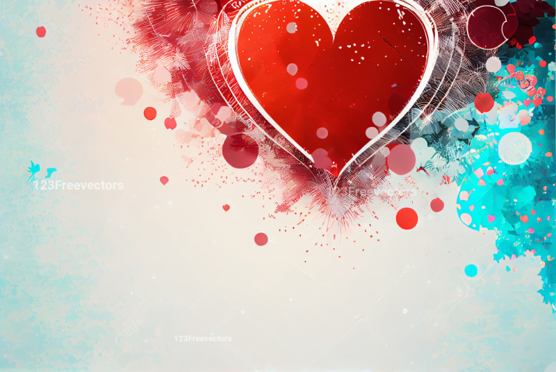 Valentines Day Holiday Background Greeting Card