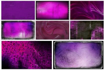 Whispers of Enchantment Cool Purple Textured Backgrounds