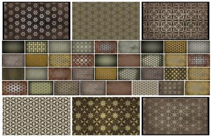 Elegance in Shades of Brown: 40+ Vintage Ornamental Background Designs