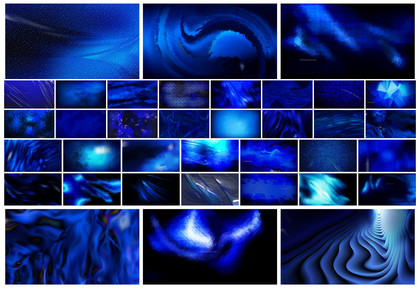 Cool Blue Odyssey 30+ Mesmeric Background Designs of Tranquility