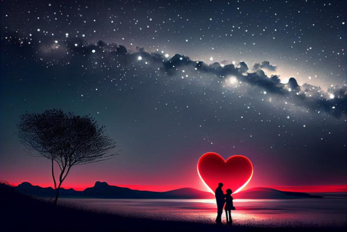 Beautiful Valentines Day Greetings Background