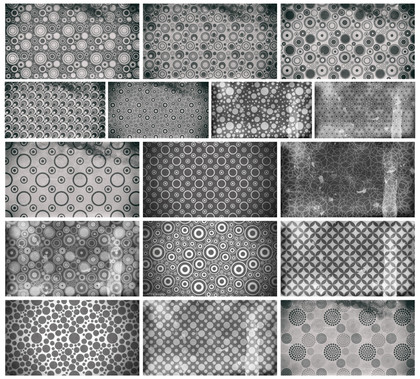 Gorgeous Grey Circle vintage effect Patterns Minimalism Redefined