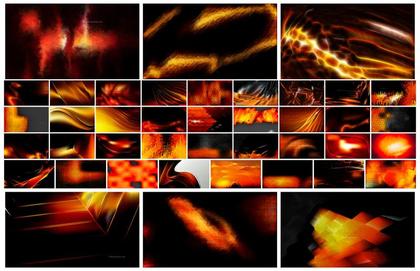 Captivating Collection of 40+ Abstract Cool Orange Background Textures