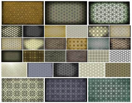 An Enchanting Collection of 40 Vintage Ornament Background Patterns
