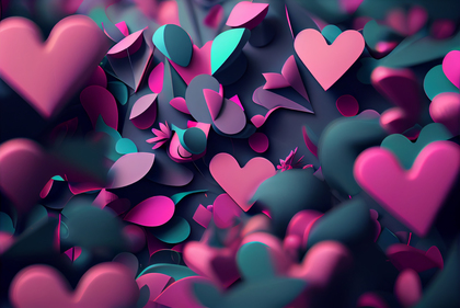 Valentines Day Abstract Background