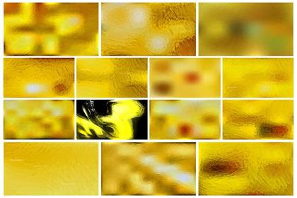 10+ Yellow Painting Texture Background Designs