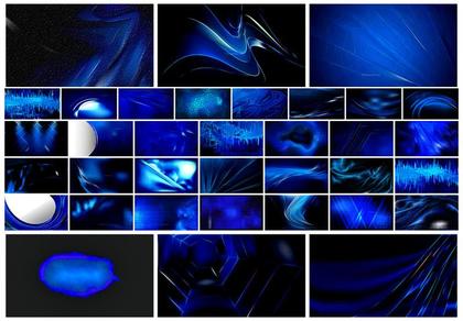 Explore a Dominating Collection of 40+ Abstract Cool Blue Background Designs