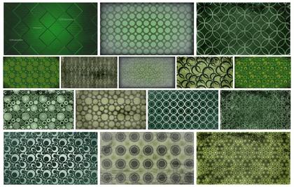 10+ Creative Dark Green Geometric Background Designs