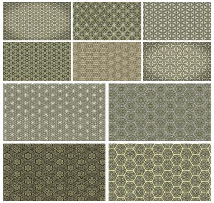 Discover the Beauty of Khaki: A Stunning Collection of 30+ Vintage Ornamental Backgrounds