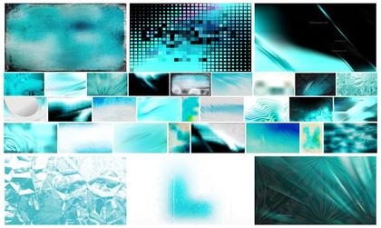 A Creative Collection of Turquoise Background Designs
