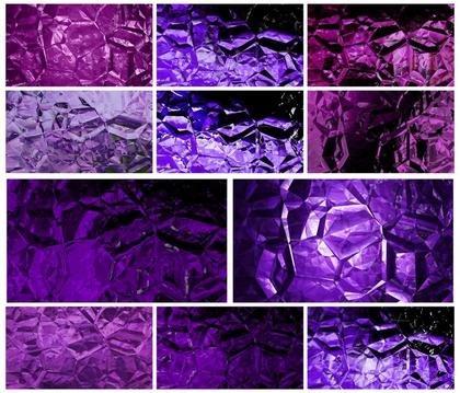 10+ Creative Purple Crystal Background Designs