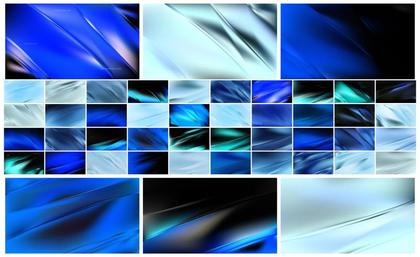 A Creative Collection of 40+ Blue Diagonal Shiny Lines Background Designs