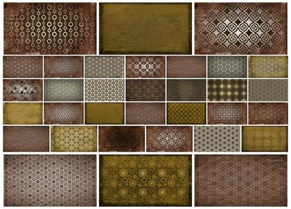 35+ Dark Brown Circle Background Patterns to Enhance Your Designs
