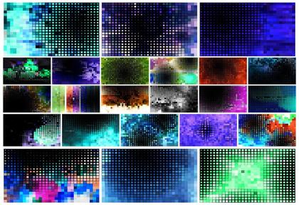 30+ Creative Square Mosaic Background Designs