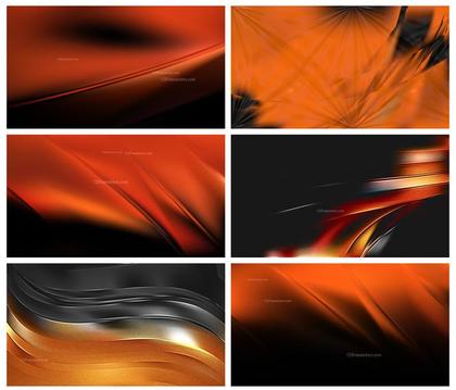 A Creative Collection of Cool Orange Background Designs and Textures