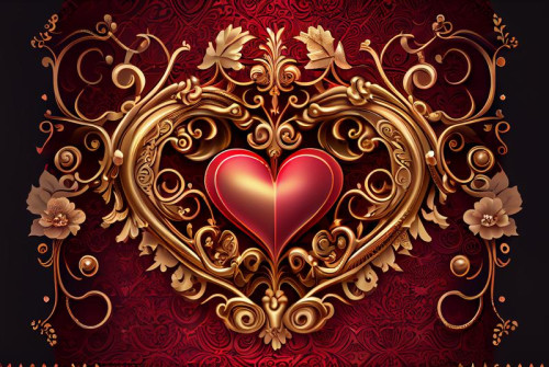 Valentines Day Ornate