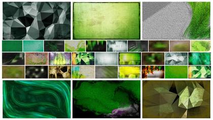 A Creative Collection of 40+ Green Background Designs and Textures
