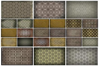 Unleash your creativity with over 25 dark brown vintage ornament background patterns