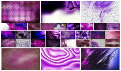A Vibrant Collection of 30+ Purple Background Designs