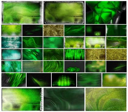 Creative Collection: Green Textured Backgrounds