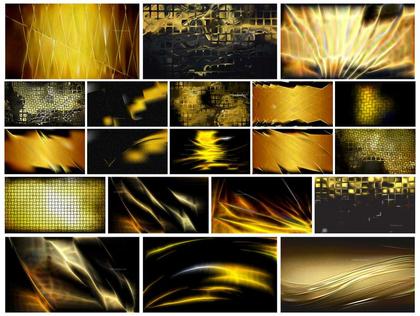 Dazzling Gold Texture Backgrounds: A Creative Collection