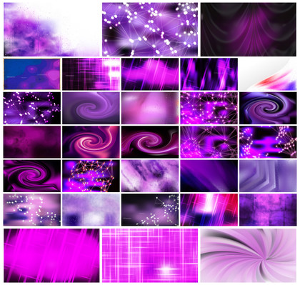 Purple Panache: Exploring the Fusion of Abstract, Tech & Watery Whirls in Background Designs