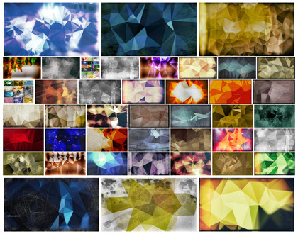 42 Shades of the Past: Diving into Vintage Grunge Polygon Textures