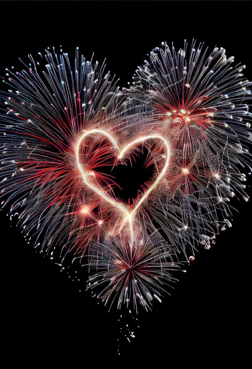 Heart Firework