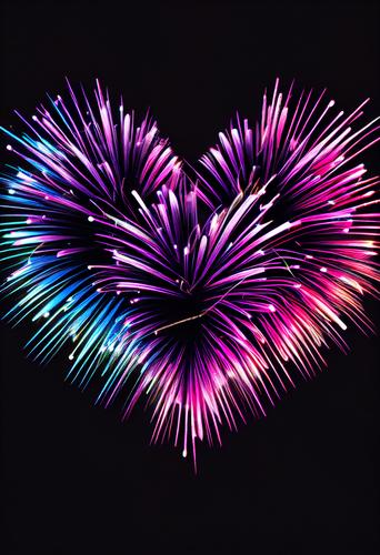 Heart Firework