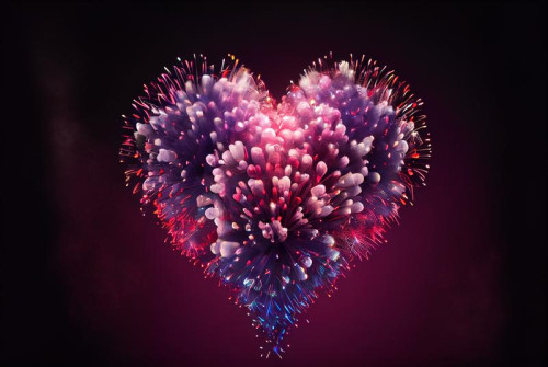 Heart Firework