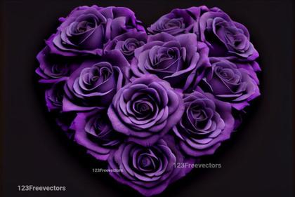 Pink and Purple Valentines Background