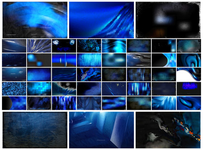 Creative Combos: Black and Blue Designs for Inspiration