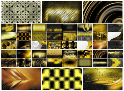 Elevate Your Designs with 46 Black and Gold Backgrounds – Free High-Resolution JPG Images