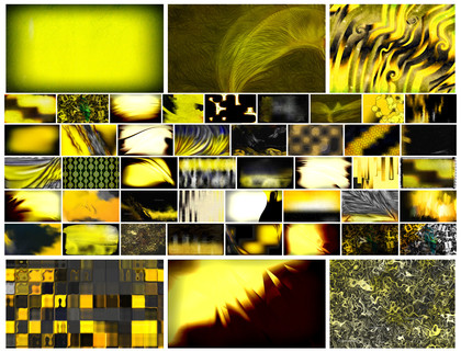 Unleash Your Creativity with Black and Yellow Design Collection