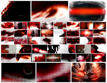 Exploring the Beauty of Red Black and White: A Creative Collection