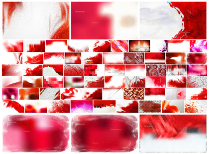 Exploring the Beauty of Red and White: A Creative Collection