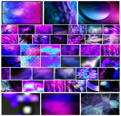 Color Combo Blue and Purple: A Creative Collection of Designs