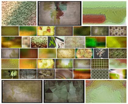 A Creative Collection: Brown and Green Color Combos